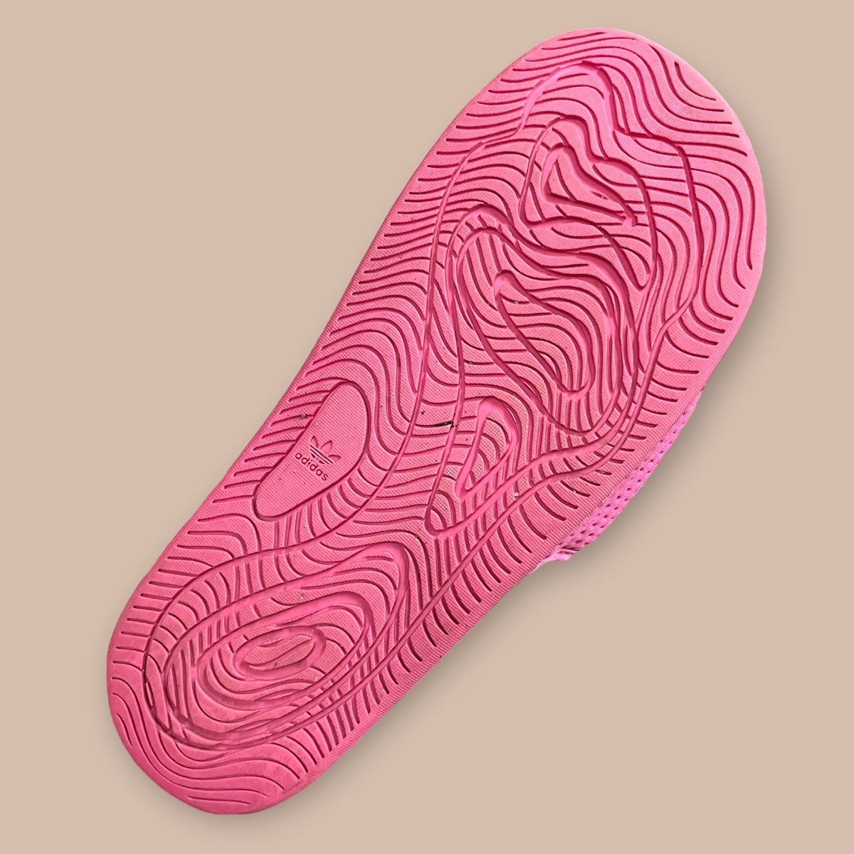 Adidas × Pharrell Adidas Pharrell Williams Pink Chancletas HU Slides Size US 6 / EU 39 - 13 Thumbnail