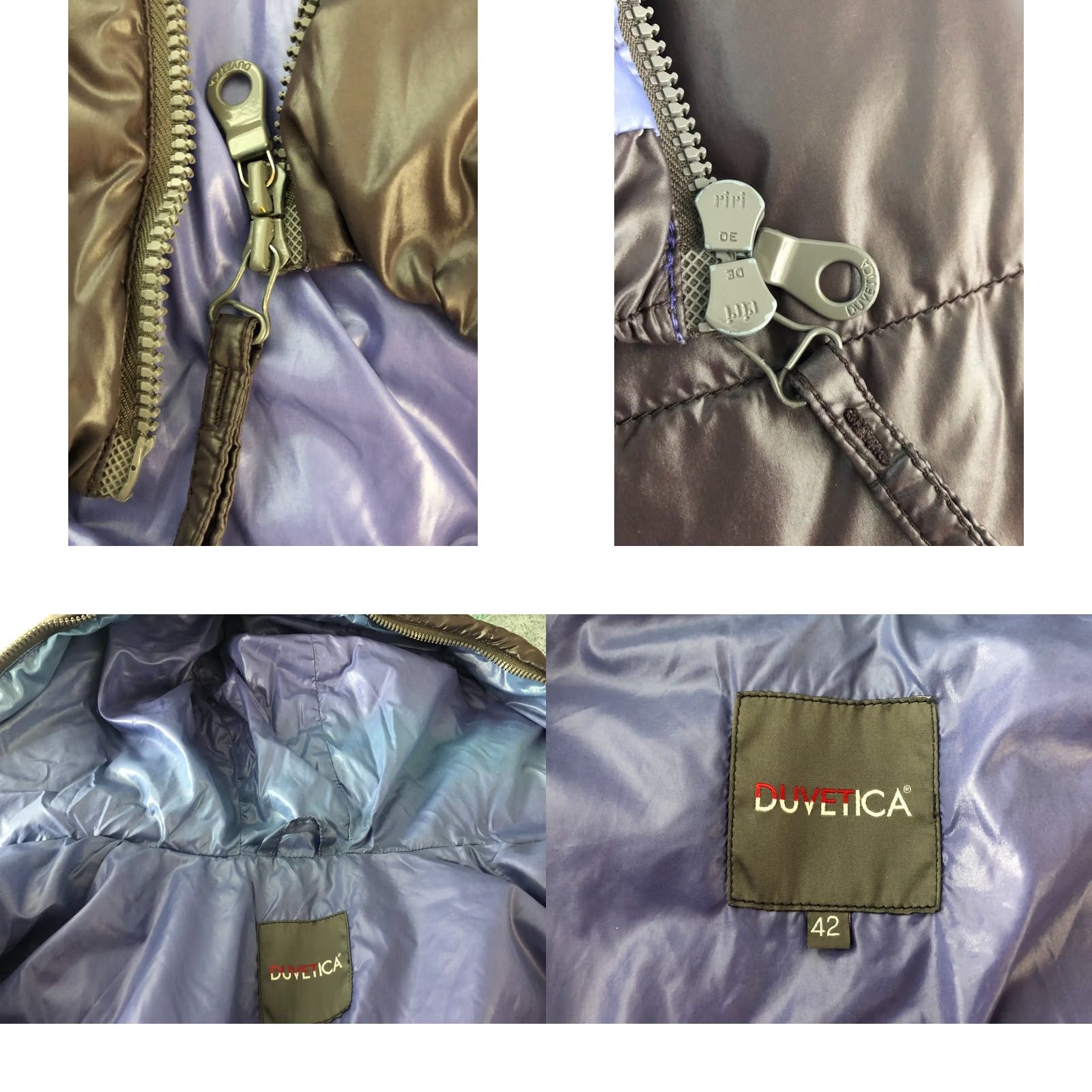 Duvetica Duvetica Jacket Padded Hooded Full Zip Women Brown Polyamide Size L Size L / US 10 / IT 46 - 8 Thumbnail