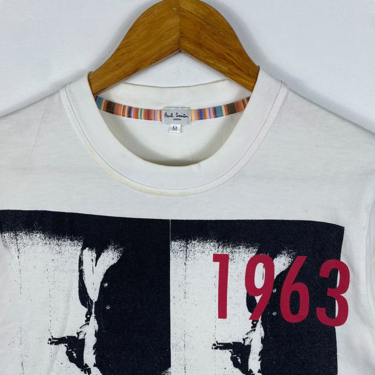 Paul Smith PAUL SMITH LONDON 1963 Photo Tee Shirt Medium Size Size US M / EU 48-50 / 2 - 2 Thumbnail