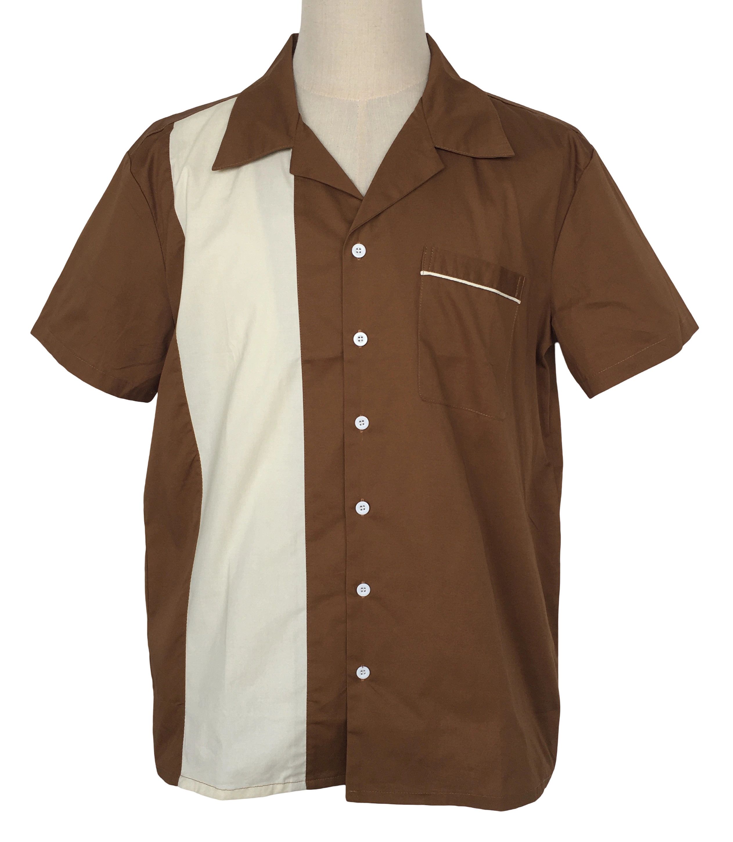 Other Men's Casual Shirts Brown Color with Pocket Size US L / EU 52-54 / 3 - 1 Thumbnail