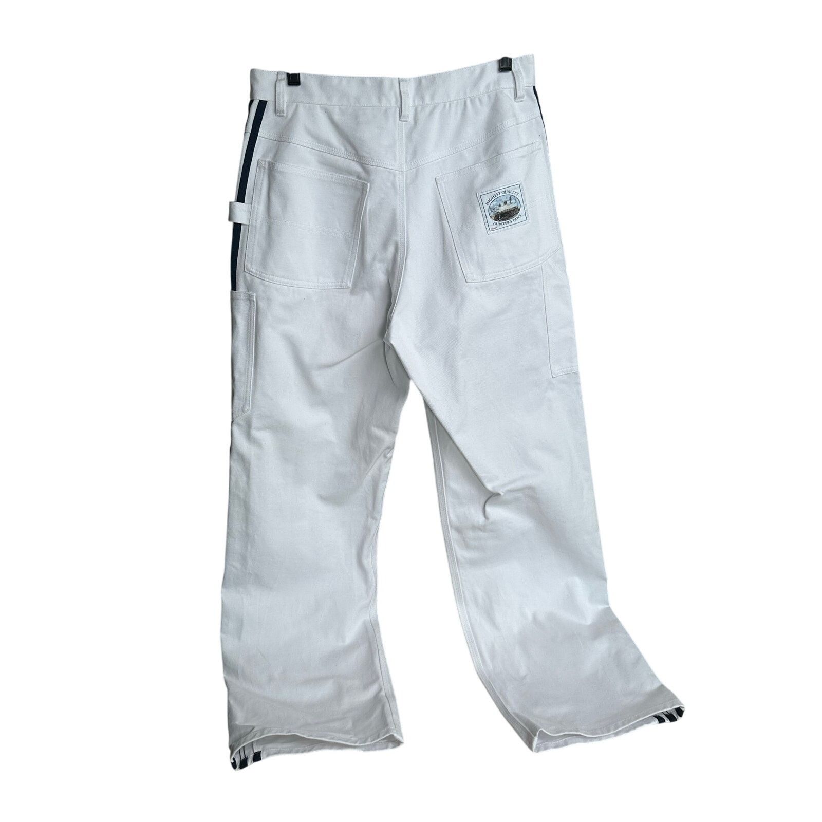 Adidas Adidas Mens Noah Painter Pants 'White' - GS1390 Size S - New Size US 26 / EU 42 - 1 Thumbnail