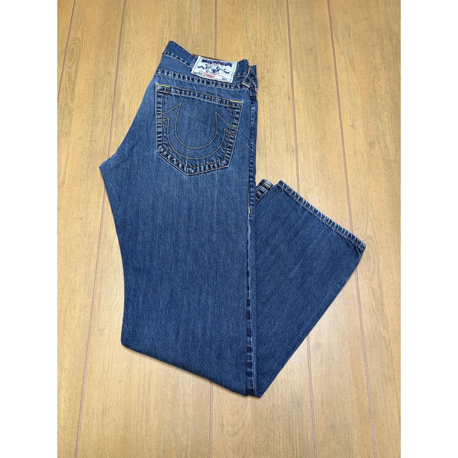 True Religion True Religion Men’s Jeans Size 34 Straight Basic Old Y2K Size US 34 / EU 50 - 1 Thumbnail
