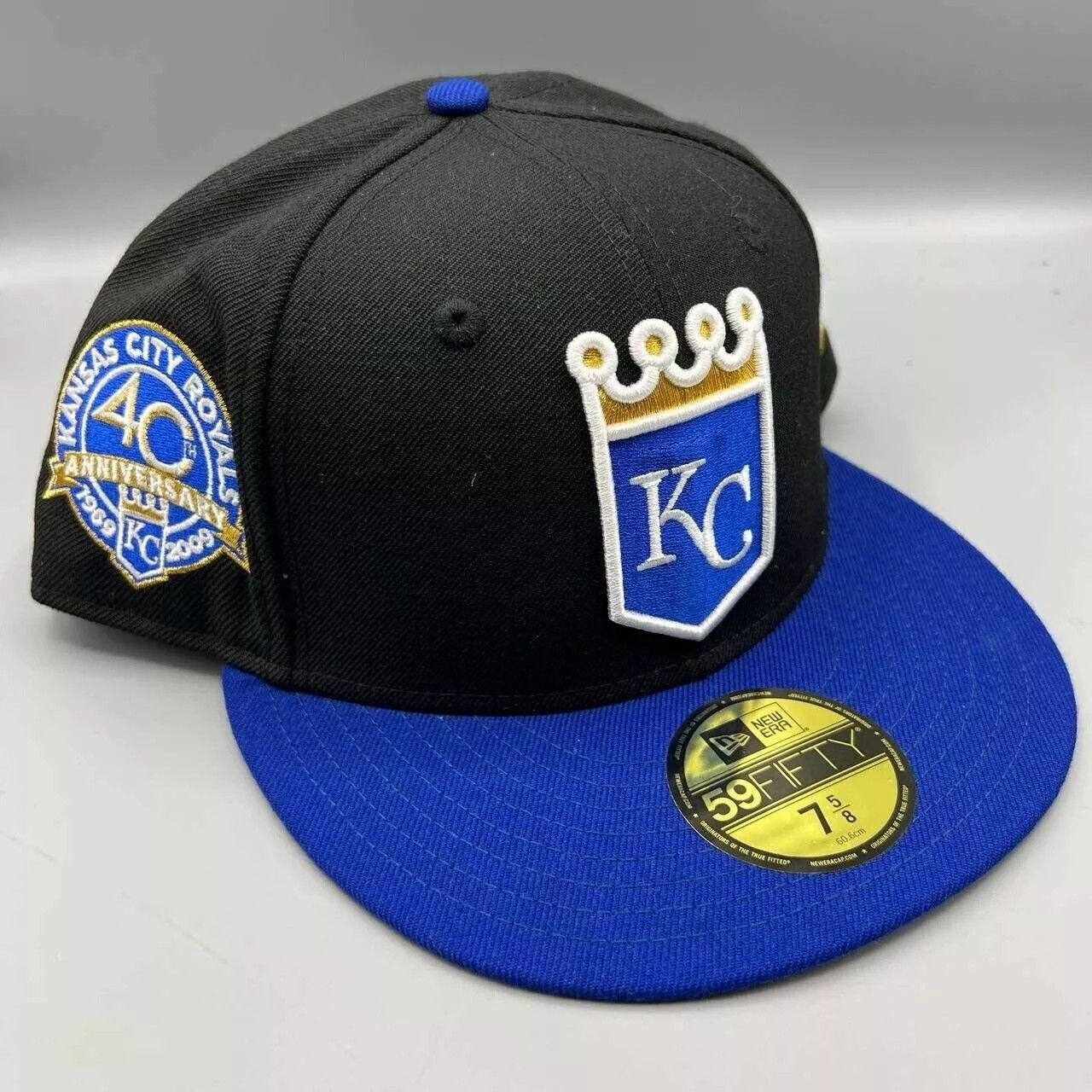Kansas City Royals Hat Men 7 5/8 59Fifty New Era MLB Fitted