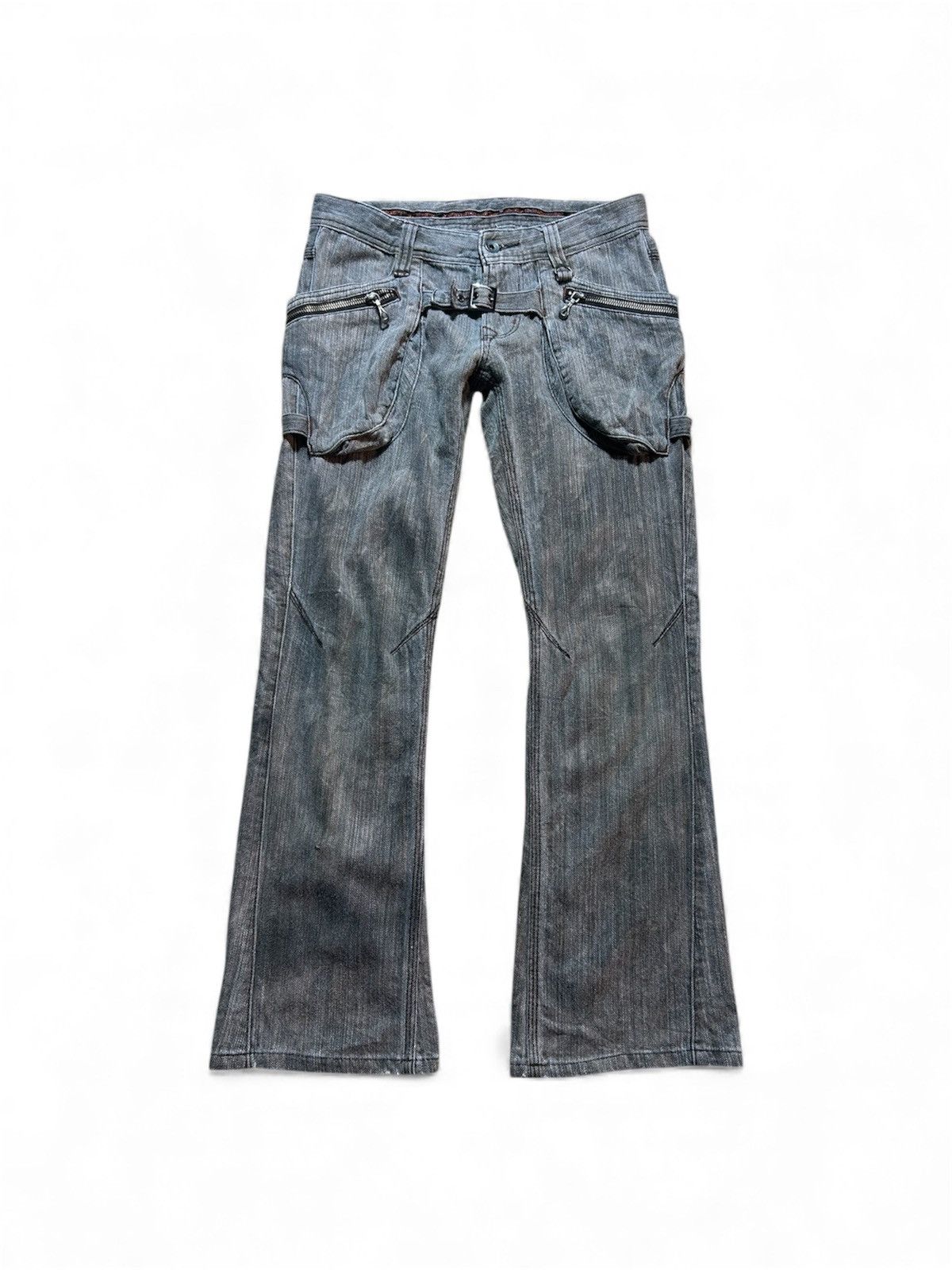 Nicole Club Nicole Club For Men Flared Denim Jeans Size US 29 - 1 Thumbnail