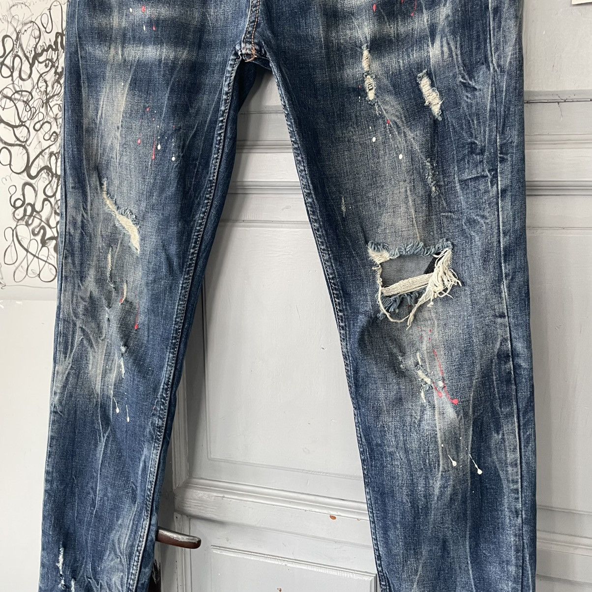Dsquared2 Vintage Dsquared2 Distressed Denim Pants Size US 32 / EU 48 - 5 Thumbnail