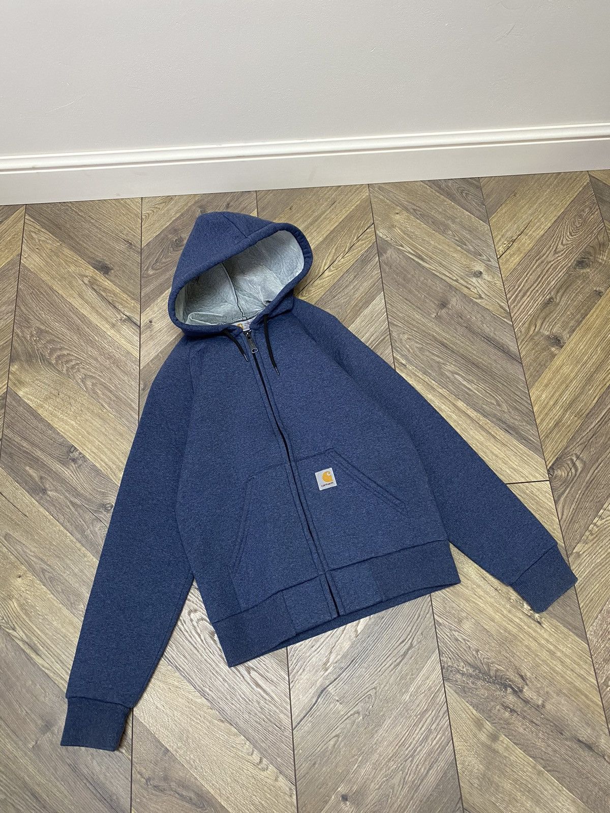 Carhartt × Vintage Vintage Carhartt W'Car Lux Hooded Full Zip Jacket Hoodie Size US S / EU 44-46 / 1 - 3 Thumbnail