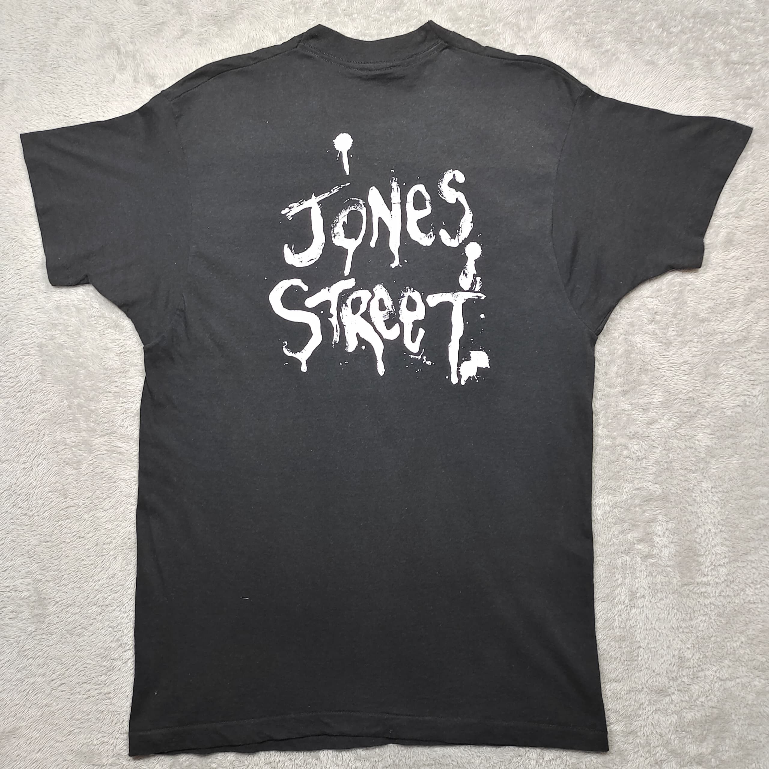 Band Tees VINTAGE 90's JONES STREET ROCK BAND T SHIRT Size US XL / EU 56 / 4 - 2 Thumbnail