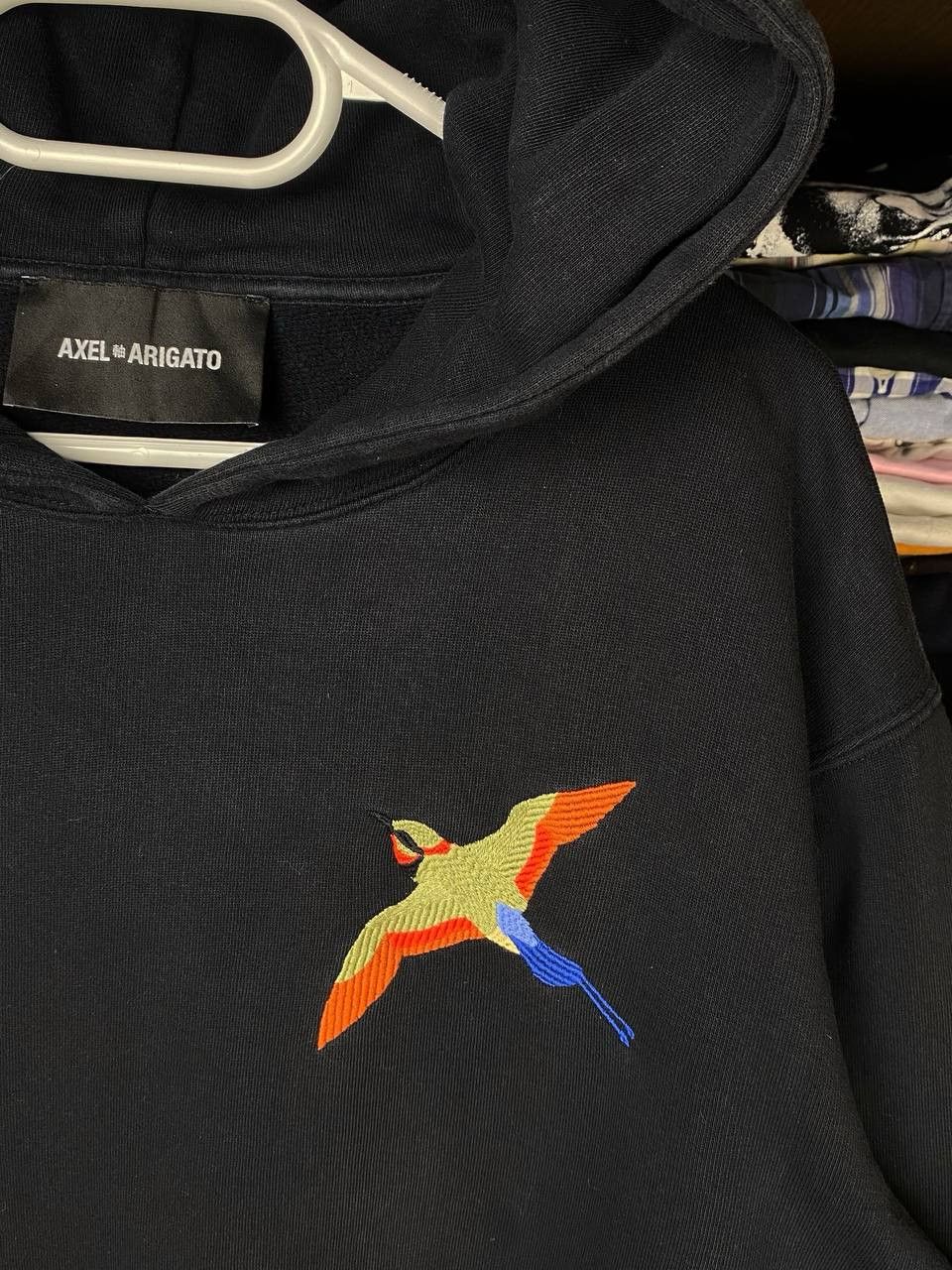 Axel Arigato Axel Arigato Tori Bird Hoodie Black XS Size US XS / EU 42 / 0 - 4 Thumbnail