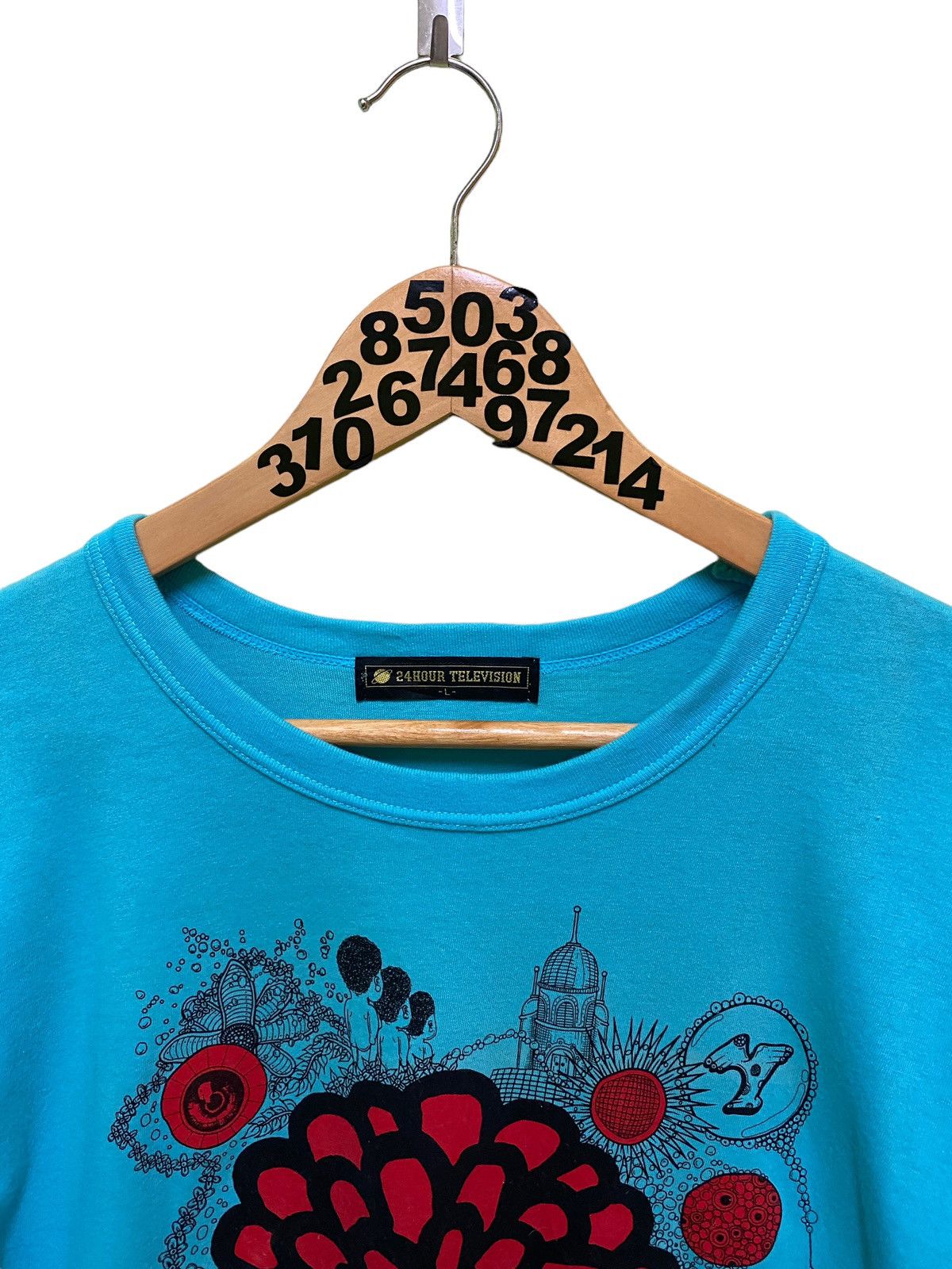 Japanese Brand Yayoi Kusama × Satoshi Ohno x 24 Hour Television T Shirt Size US S / EU 44-46 / 1 - 4 Thumbnail