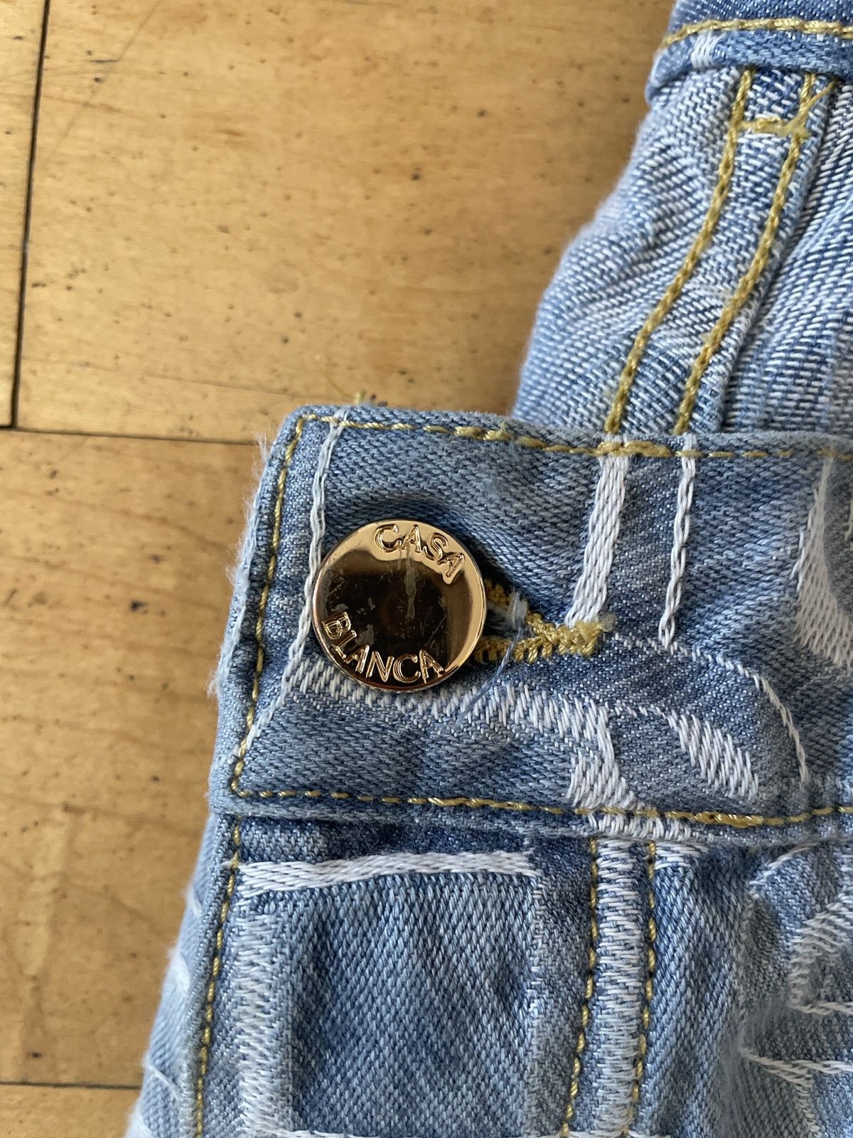 Casablanca FW22 Jacquard Denim Size US 34 / EU 50 - 4 Thumbnail
