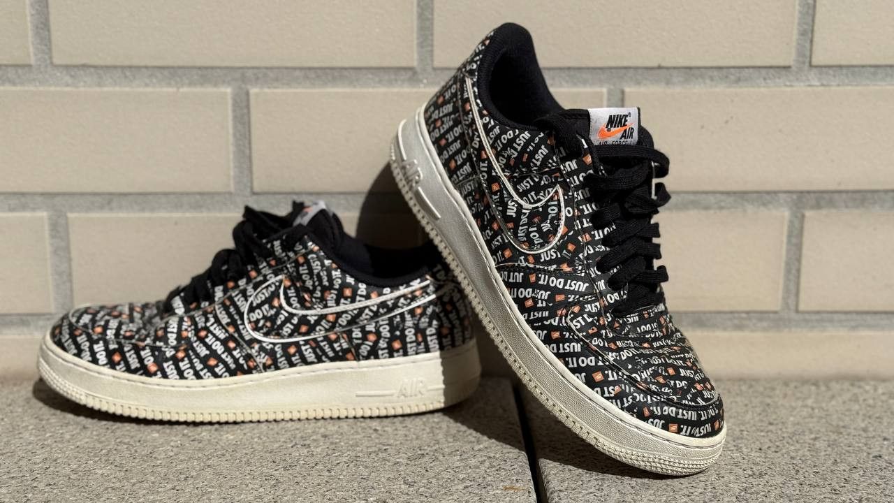 Nike Nike Air Forse Low Just Do It Limited Edition unisex Size US 8.5 / EU 41-42 - 4 Thumbnail