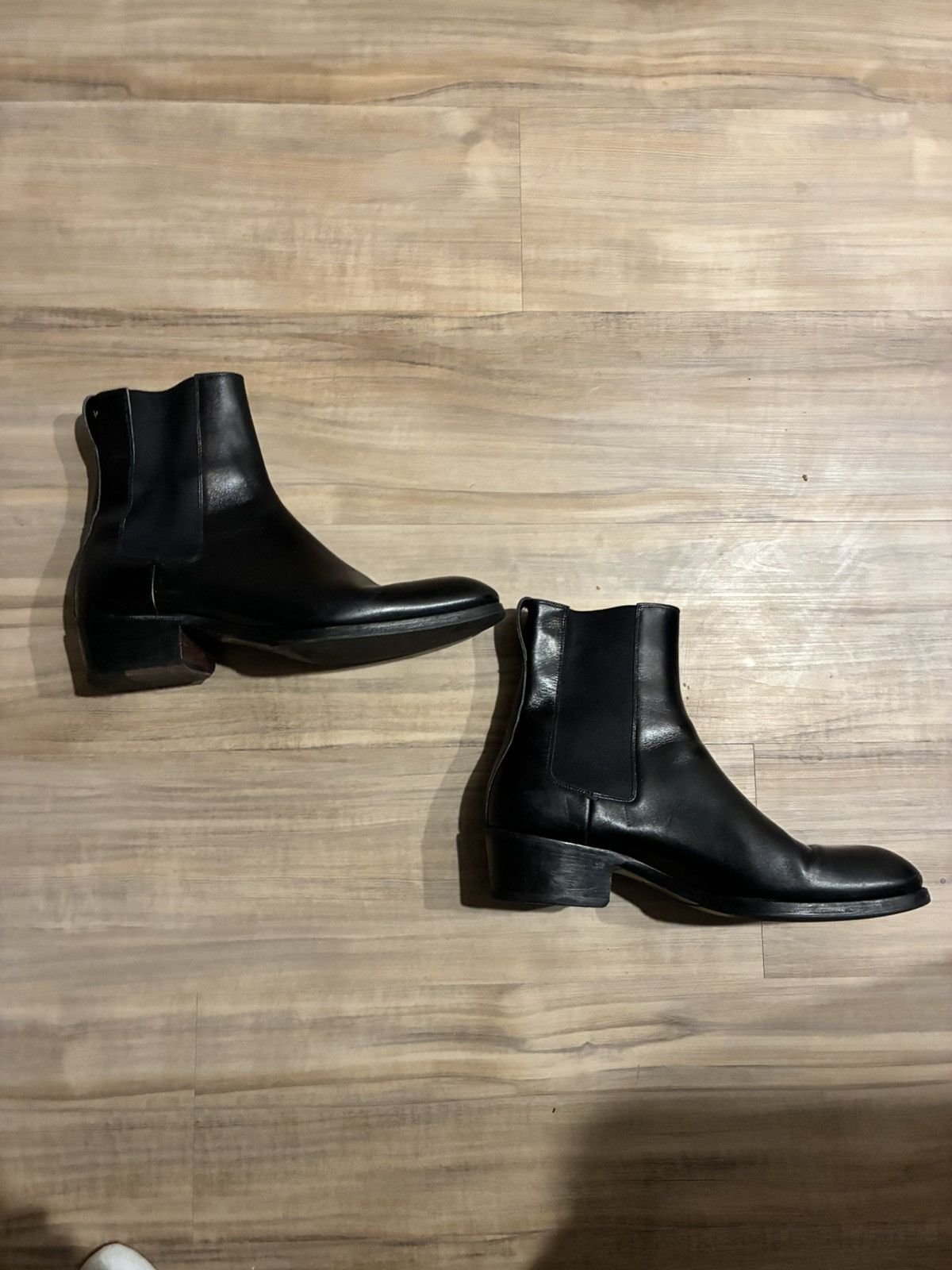 Tom Ford Tom Ford Mens Burnished Leather Chelsea Boot Size US 11 / EU 44 - 1 Thumbnail