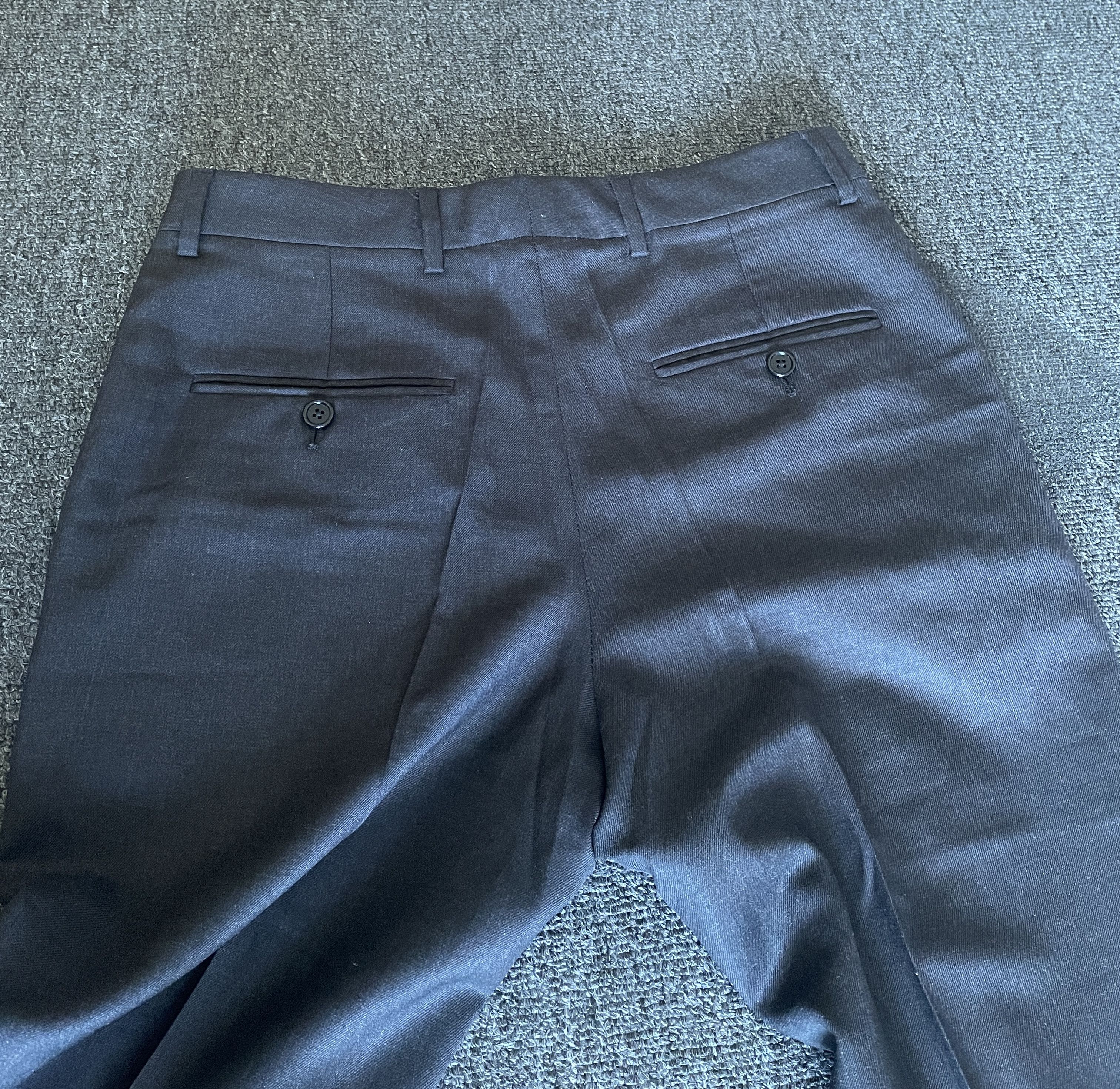 Celine Celine wool pants/ formal trousers size 44 Size 44L - 4 Thumbnail