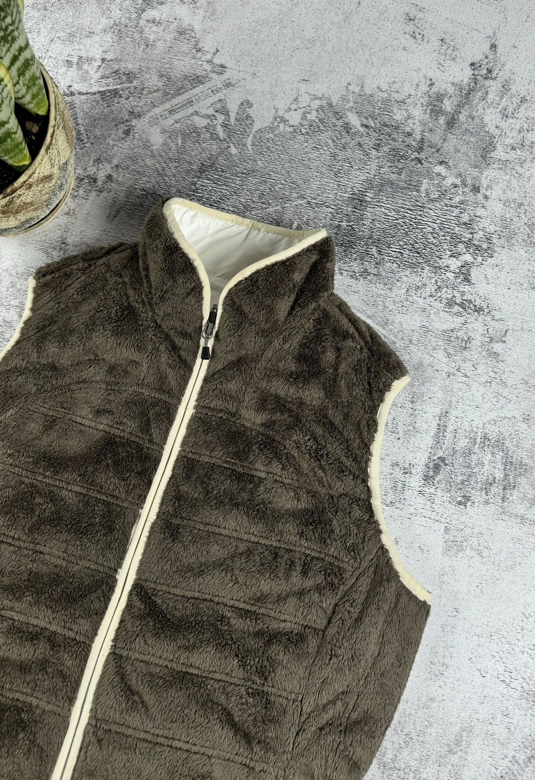 The North Face The North Face TNF 2 in 1 Brown Fleece Coat Vest Jacket Size XL / US 12-14 / IT 48-50 - 12 Thumbnail
