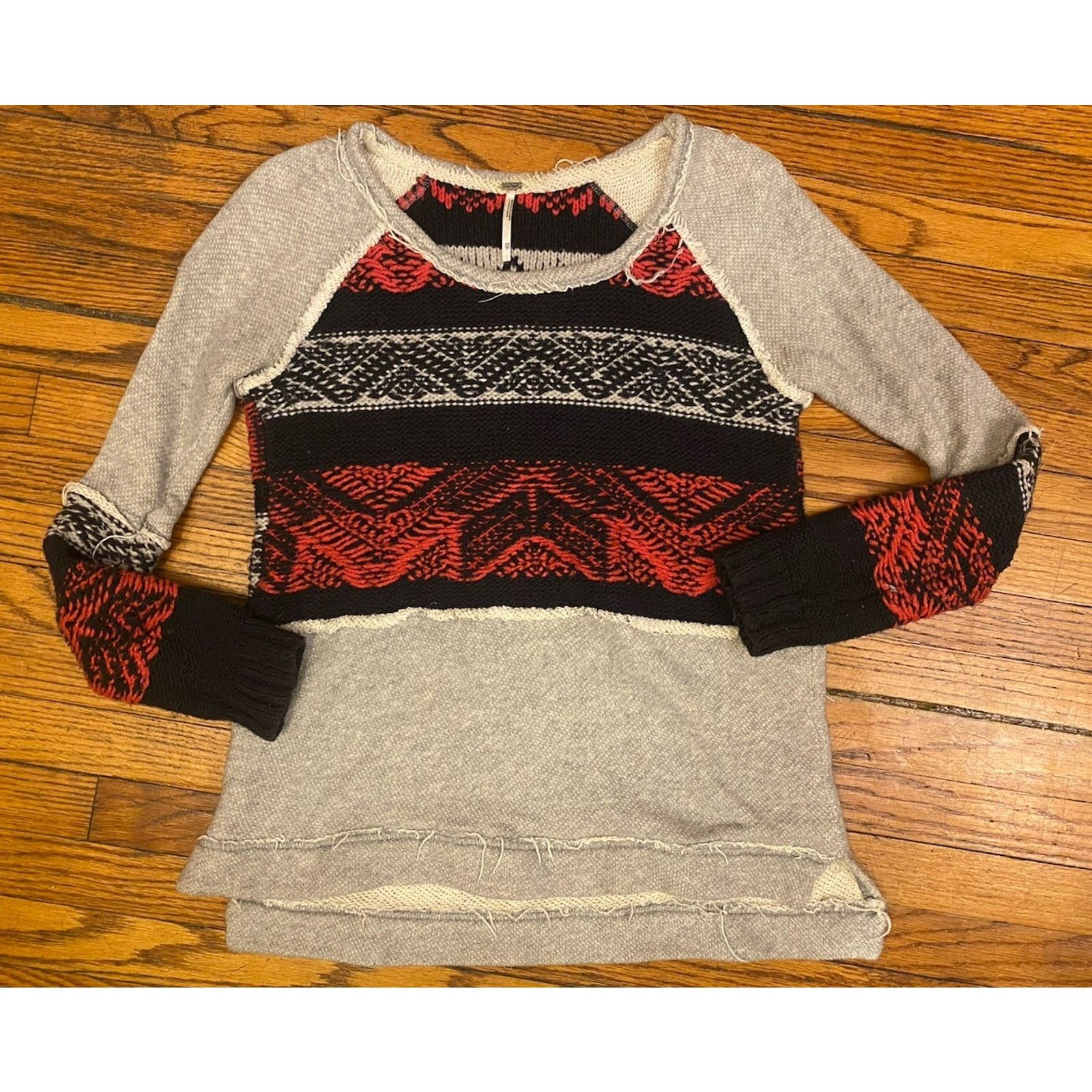 Free People Free People Sweater Womens Medium XS Snow Angel Pullover Size XS / US 0-2 / IT 36-38 - 1 Thumbnail