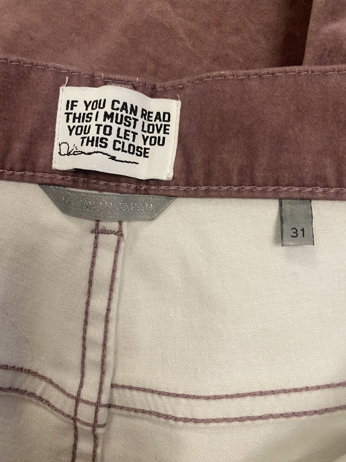 Dior Dior x Cactus Jack rusty pink slim jeans 31 Size US 31 - 7 Thumbnail