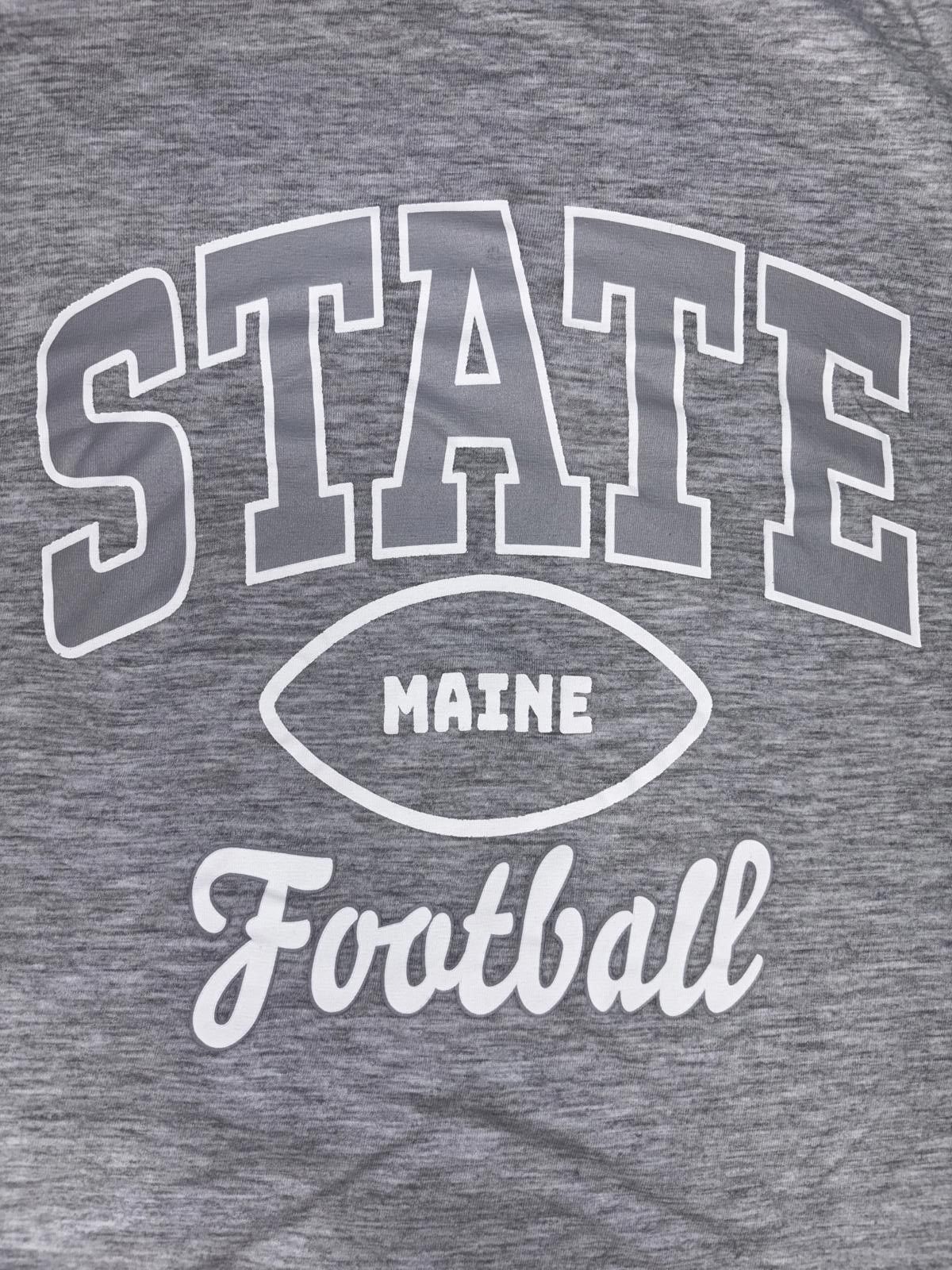Designer Maine State Football Graphic Tee Size M / US 6-8 / IT 42-44 - 2 Thumbnail