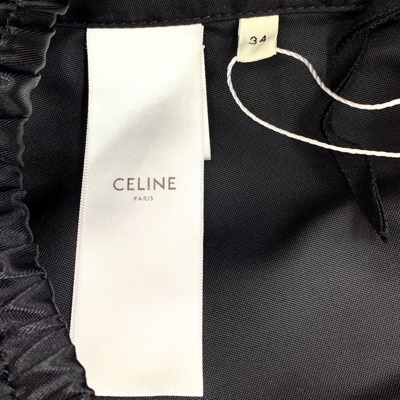 Celine Celine Black Logo Drawstring Casual Shorts Size US 34 / EU 50 - 7 Thumbnail