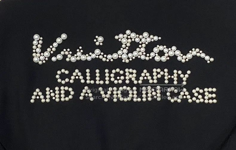 Louis Vuitton Louis Vuitton FW23 Logo monogrammed beaded wool long-sleev Size US M / EU 48-50 / 2 - 5 Thumbnail
