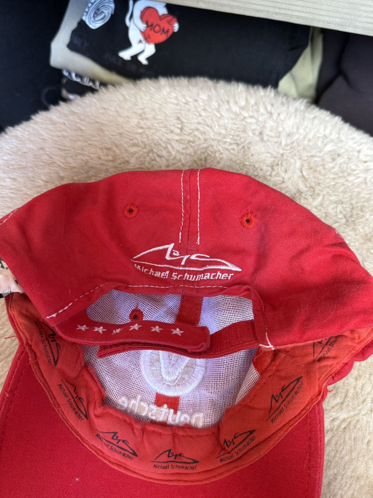 Ferrari Vintage Ferarri Schumacher Racing Y2K Cap Size ONE SIZE - 11 Thumbnail