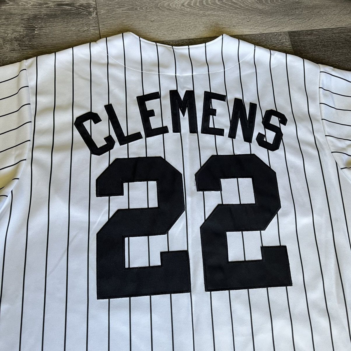 Majestic Vintage 00s MLB Houston Astros Roger Clemens Baseball Jersey Size US L / EU 52-54 / 3 - 3 Thumbnail