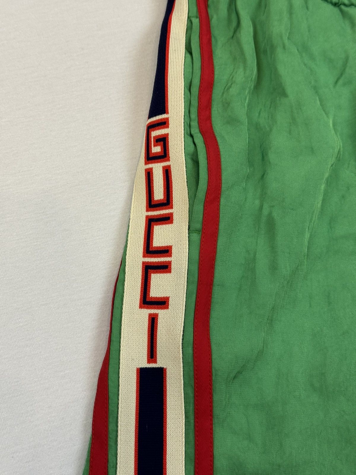 Gucci Gucci Green Technical Shorts Size US 30 / EU 46 - 3 Thumbnail