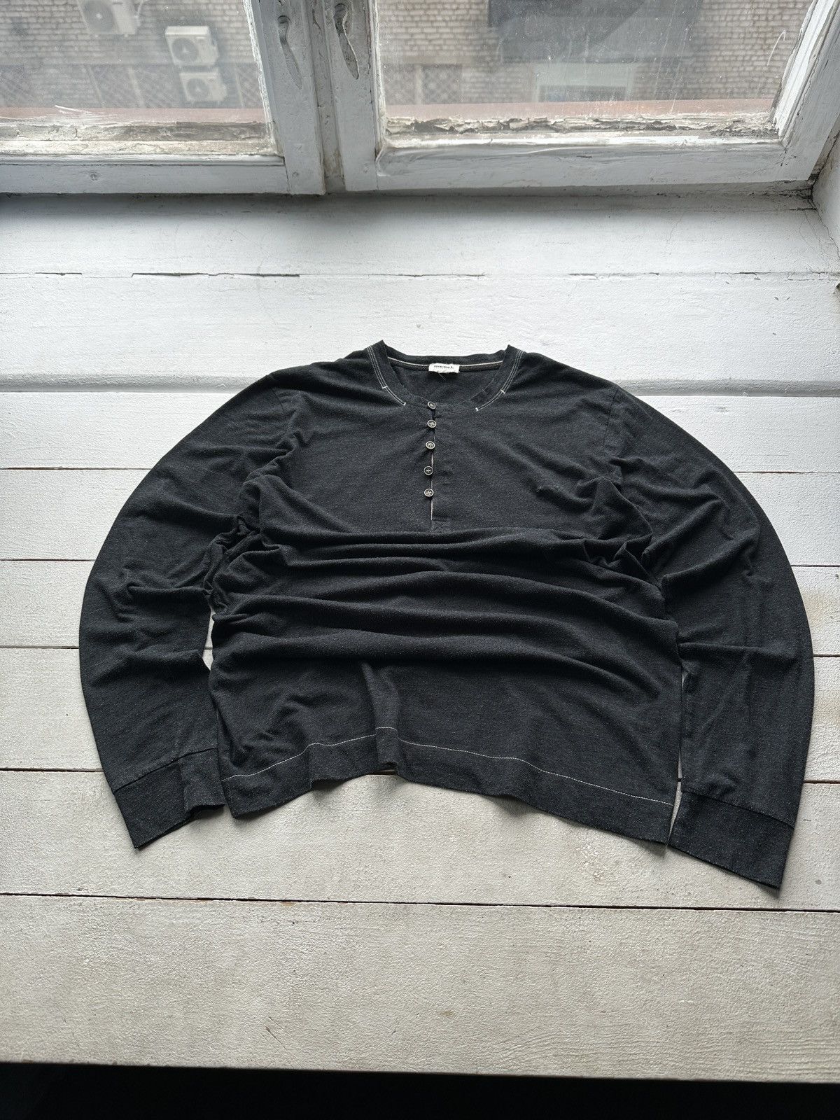 Diesel 🚨CRAZY DIESEL LONGSLEEVE Y2K WITH LOGO STAR RARE OPIUM Size US M / EU 48-50 / 2 - 1 Thumbnail