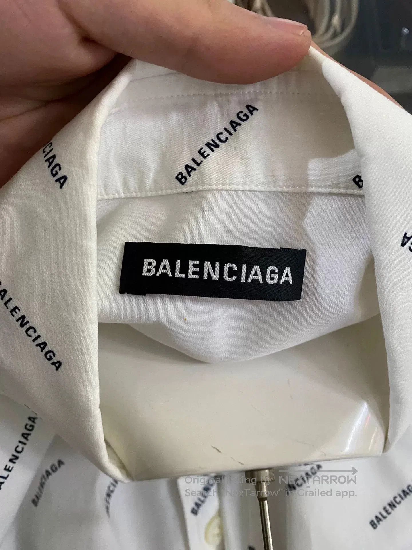Balenciaga balenciaga long sleeve shirt jacket. Size US L / EU 52-54 / 3 - 4 Thumbnail