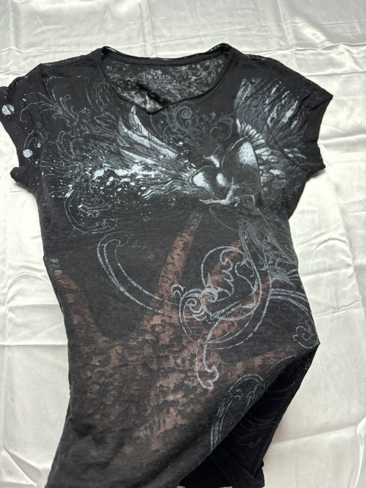 Vintage Printed y2k mesh vintage t-shirt Size M / US 6-8 / IT 42-44 - 12 Thumbnail
