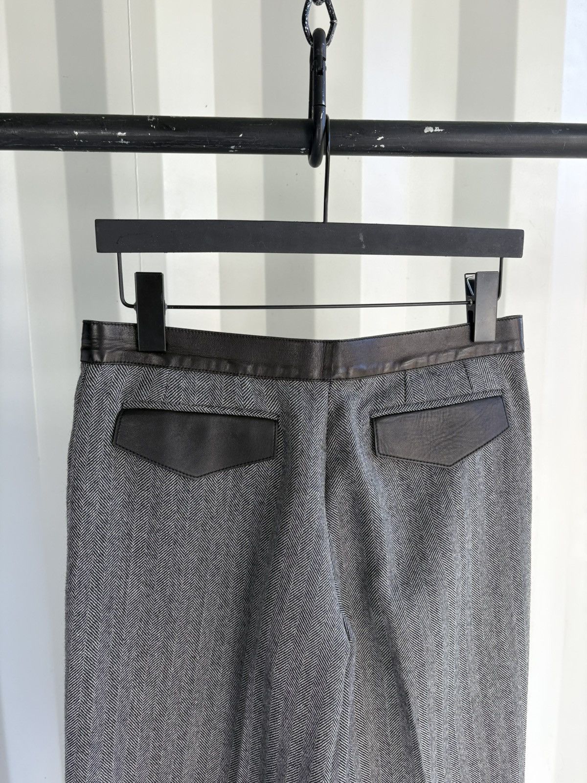 Gucci Herringbone Wide Leg Pants Size US 30 / EU 46 - 5 Thumbnail