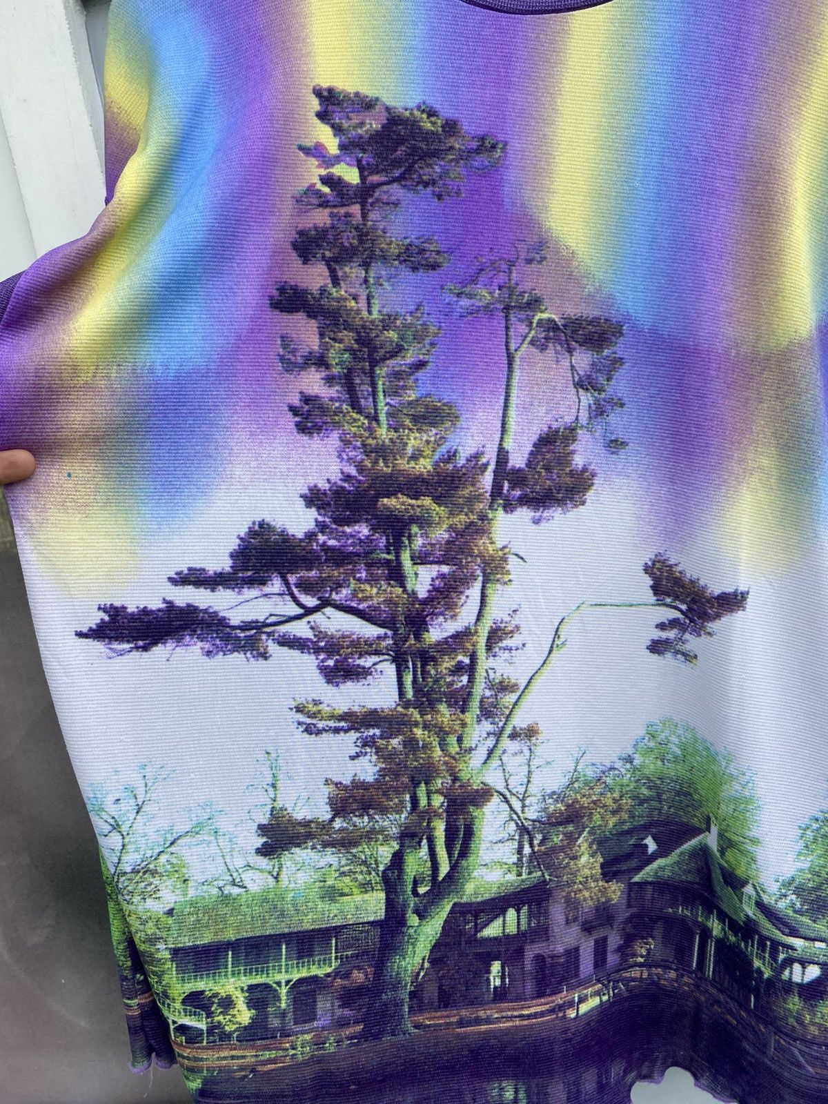 Japanese Brand × Vintage Japanese All Over Print Style Psychedelic Photograph Size XL / US 12-14 / IT 48-50 - 8 Thumbnail