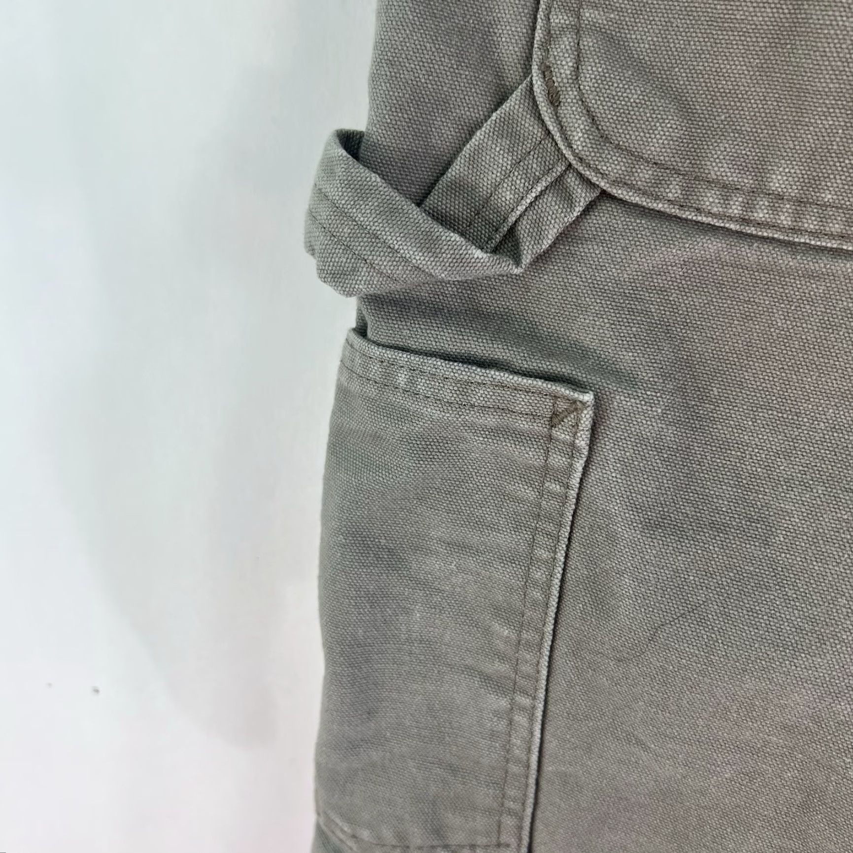Carhartt Carhartt Carpenter Shorts Mens Size 44 Beige Canvas Relaxed Fit 5-Pocket Casual Workwear Size US 44 / EU 60 - 5 Thumbnail