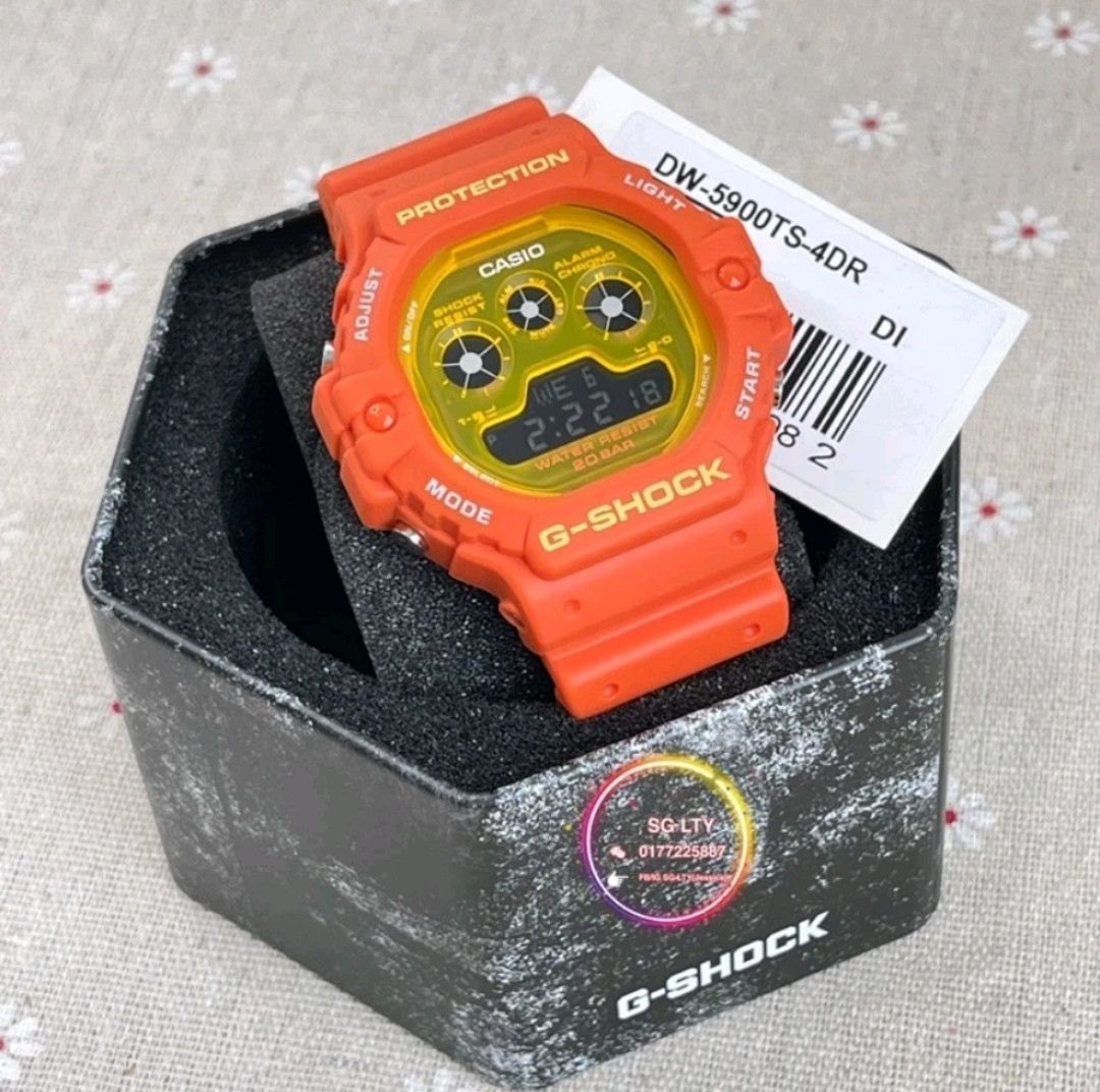 Casio × G Shock Casio G Shock DW-5900TS-4 (New) Size ONE SIZE - 2 Thumbnail