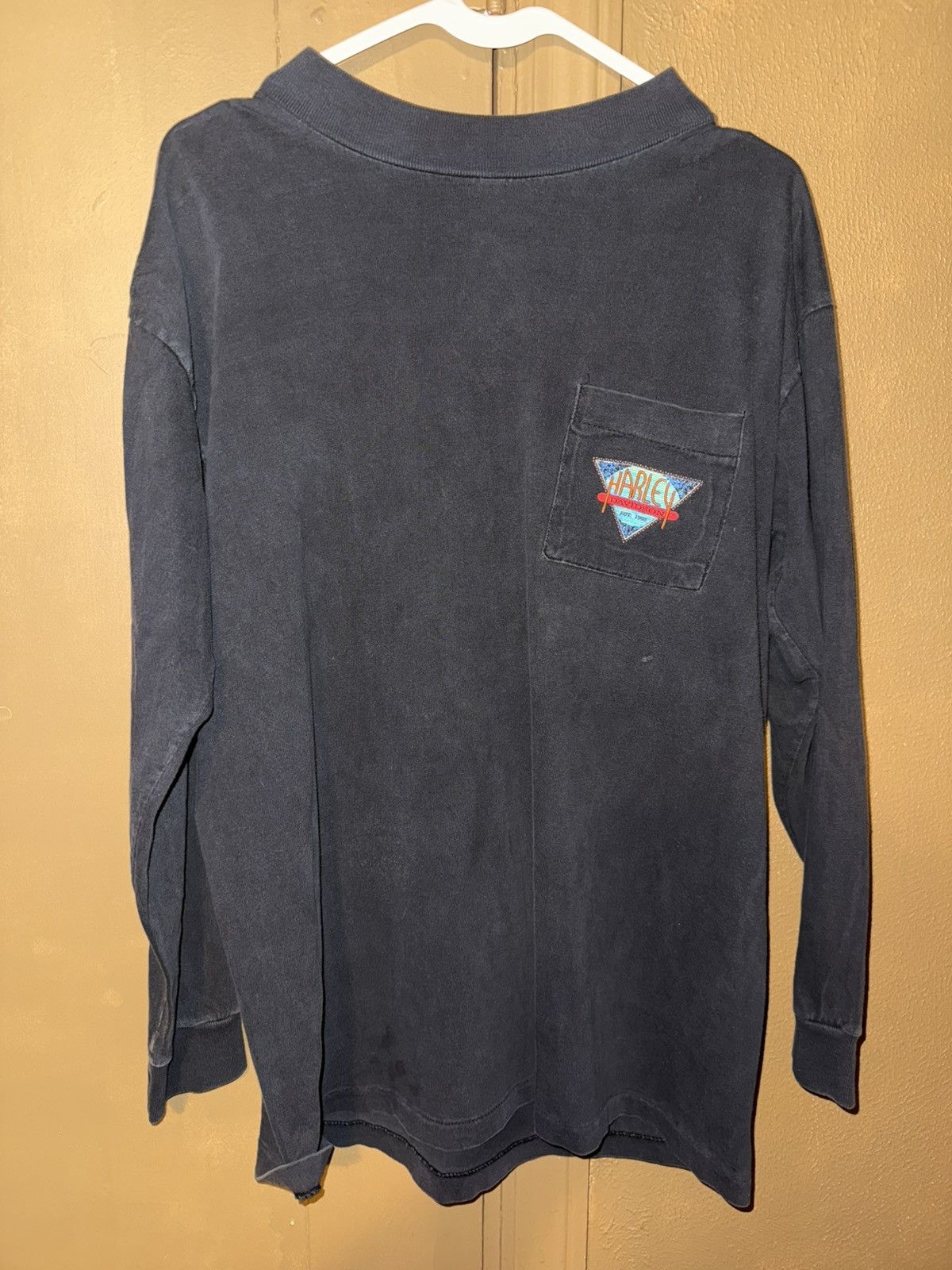 Harley Davidson Harley Davidson Motorcycle Streak Lightning Shirt Mens LG Size US L / EU 52-54 / 3 - 1 Thumbnail