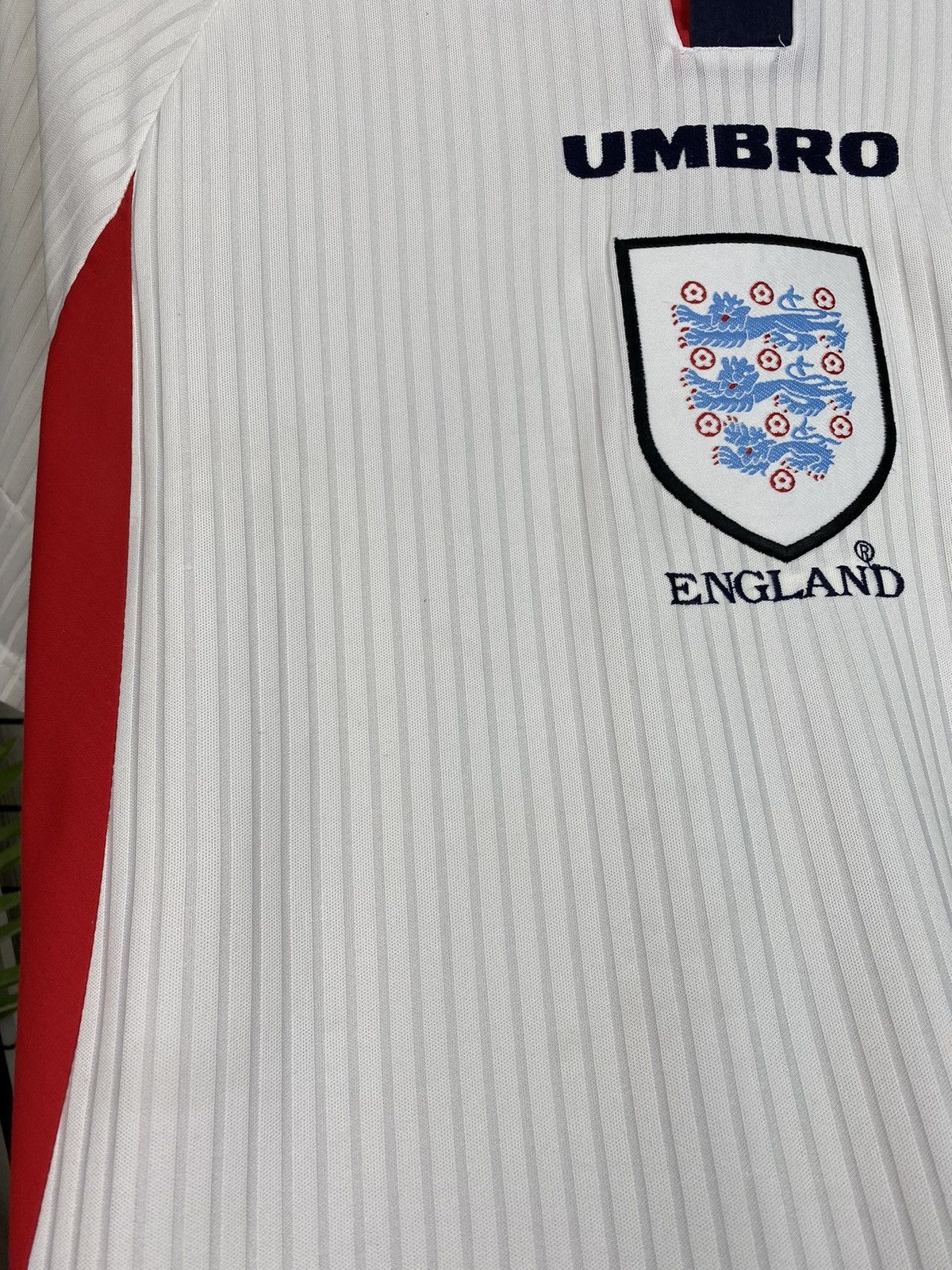 Umbro × Vintage Vintage England 1997/1999 Home Jersey Soccer XL Football Size US XL / EU 56 / 4 - 11 Thumbnail