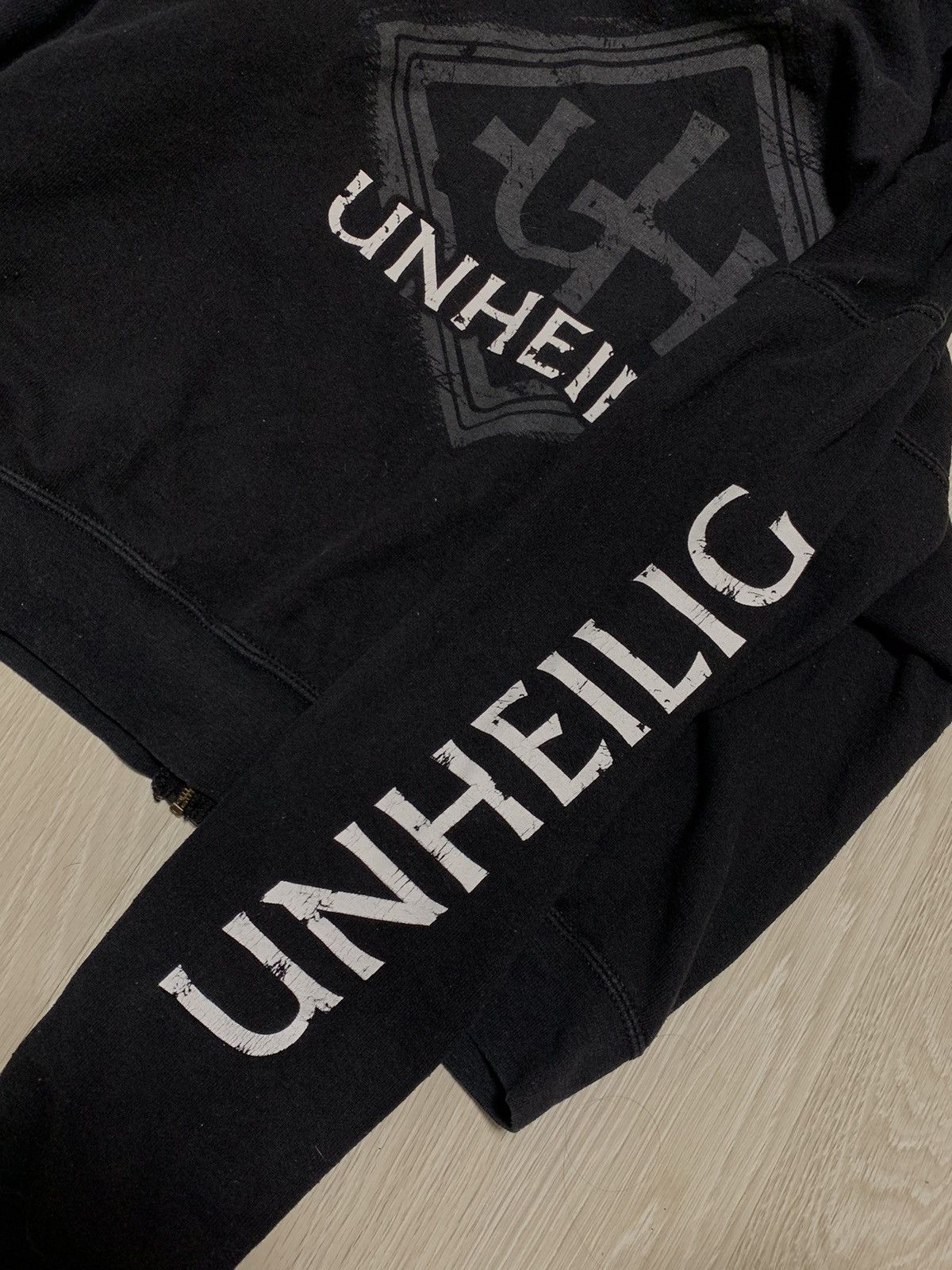 Metallica × New Rock × Vintage Vintage zip hoodie unheilig Size US M / EU 48-50 / 2 - 3 Thumbnail