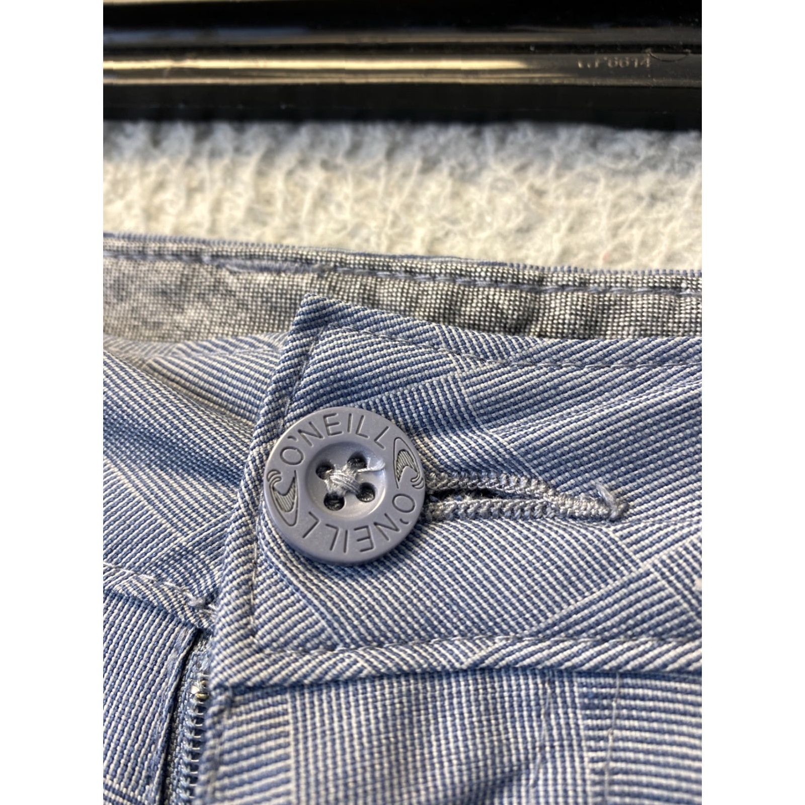 O'Neill O'Neill Golf Shorts Mens 32 Blue Striped Chino Lightweight Casual Athletics Size US 32 / EU 48 - 6 Thumbnail