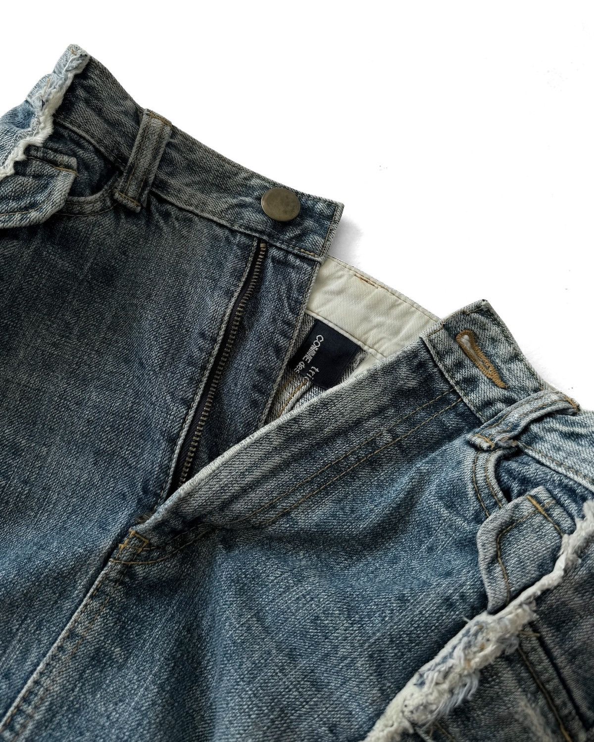 Tricot Comme des Garcons VINTAGE tricot COMME des GARÇONS Denim Skirt Size 28" / US 6 / IT 42 - 3 Thumbnail