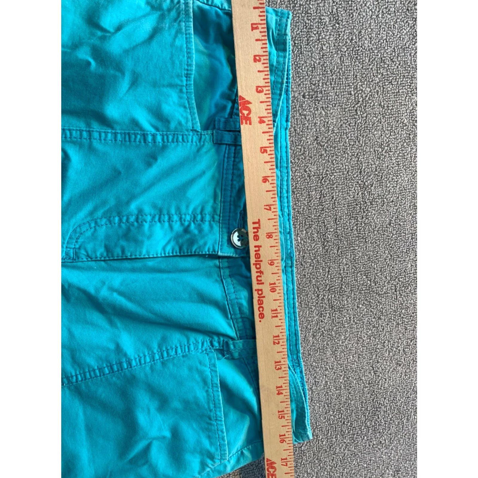 JM Collection JM Collection Blue Pants Size 10 Womens Petite Straight Pants Women Size 32" / US 10 / IT 46 - 4 Thumbnail