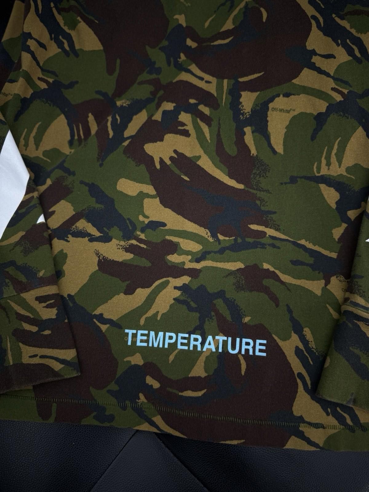 Off-White Off White Camouflage Long Sleeve Tshirt Size XL “Temperature Size US XL / EU 56 / 4 - 11 Thumbnail