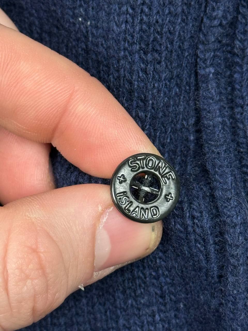 Stone Island Vintage Stone Island Knit Sweater Pullover Wool Size US XL / EU 56 / 4 - 7 Thumbnail