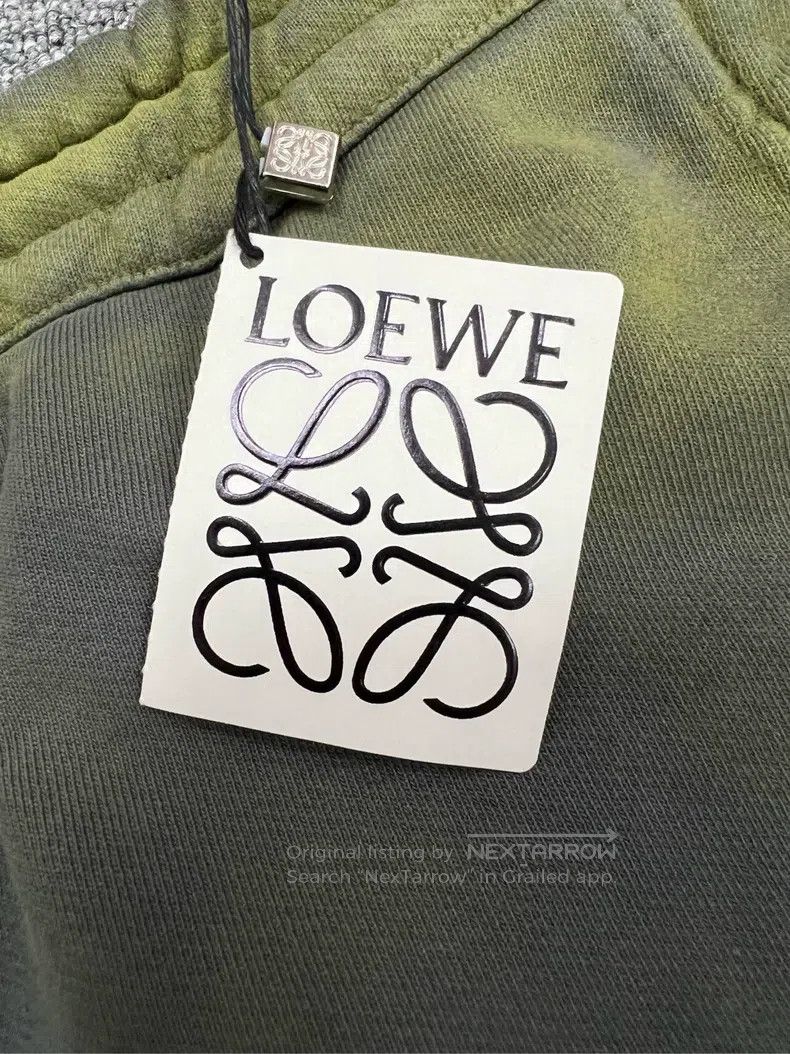 Loewe LOEWE size S Drawstring tie-dye casual mid-length pants, gr Size 42" / US 20 - 3 Thumbnail