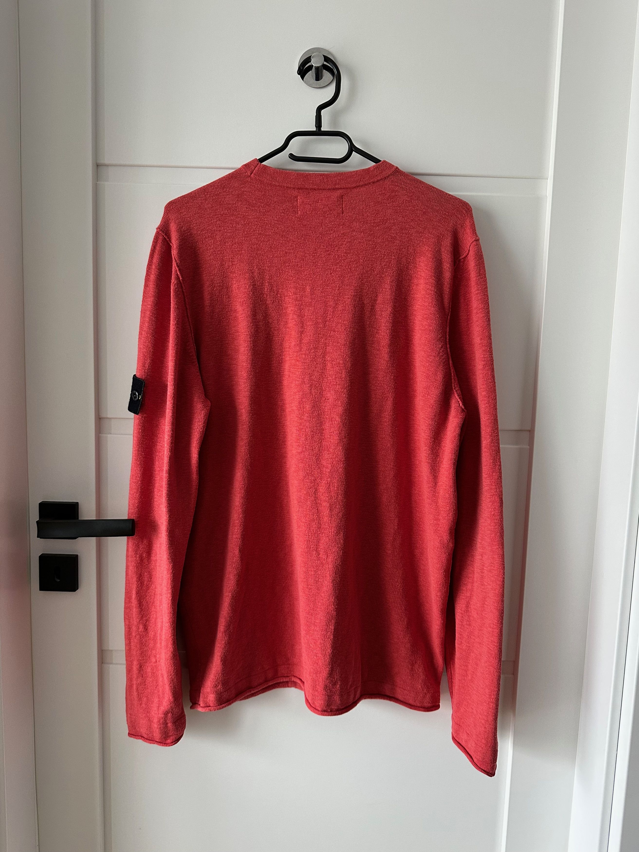 Stone Island Stone Island light coral crew neck sweater jumper pullover Size US XL / EU 56 / 4 - 8 Thumbnail