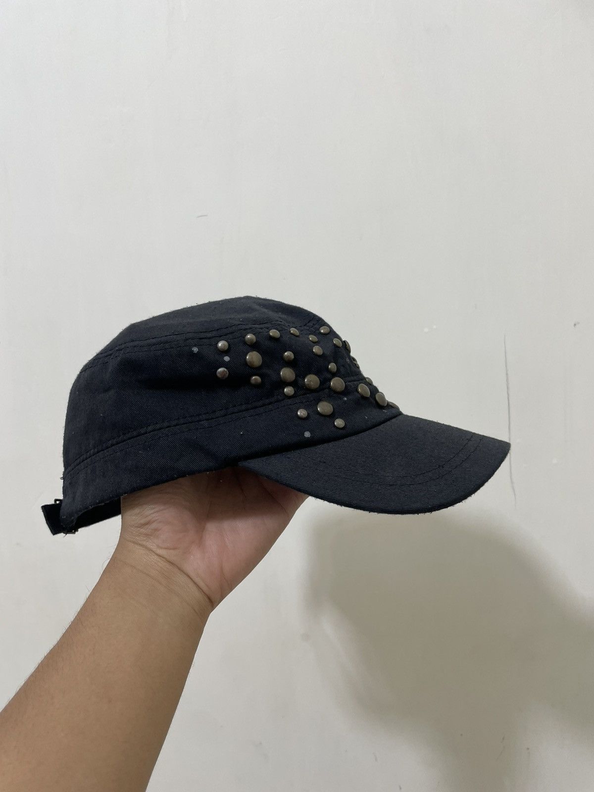 Hysteric Glamour 2000s ifsix Cadet Studded Punk Patrol Grunge Y2K Hat LGB Size ONE SIZE - 4 Thumbnail