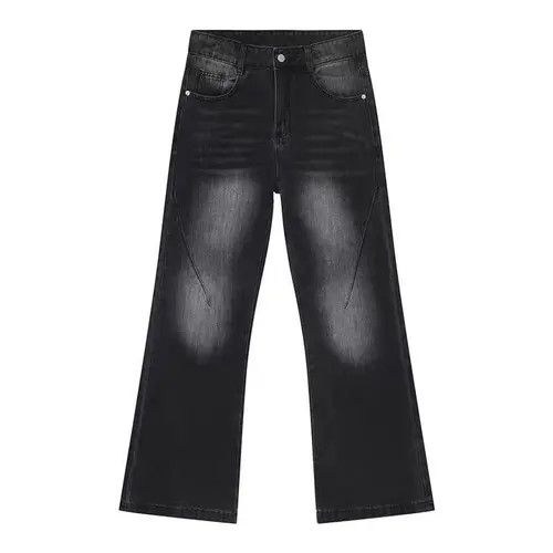 VIBE washed faded ripped y2k flared jeans Size US 32 / EU 48 - 5 Thumbnail