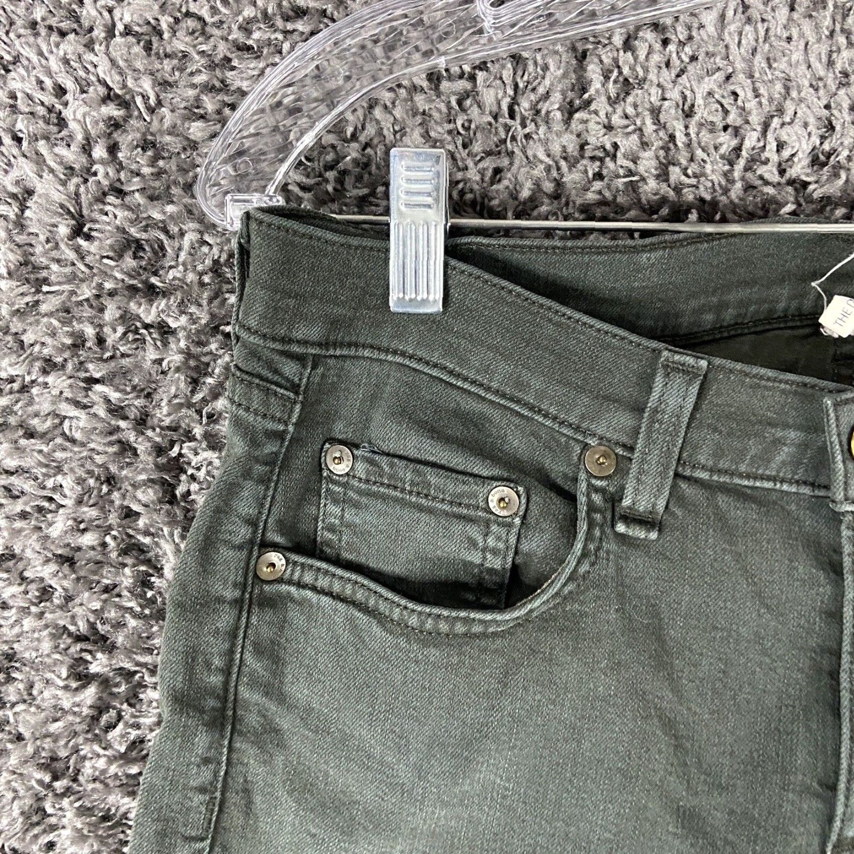 Rag & Bone VINTAGE Rag & Bone The Dre Skinny Jeans Women’s 28 Green Skinny Pants Women's Size 28 Size 28" / US 6 / IT 42 - 3 Thumbnail