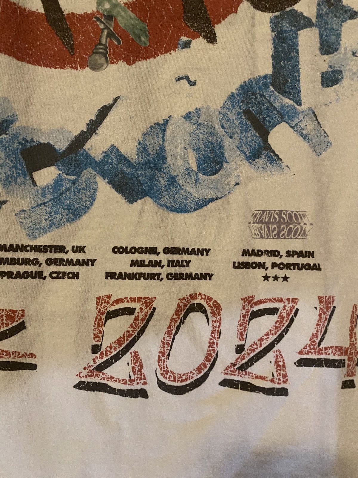 Travis Scott Travis Scott Circus Maximus Tee Size US L / EU 52-54 / 3 - 6 Thumbnail