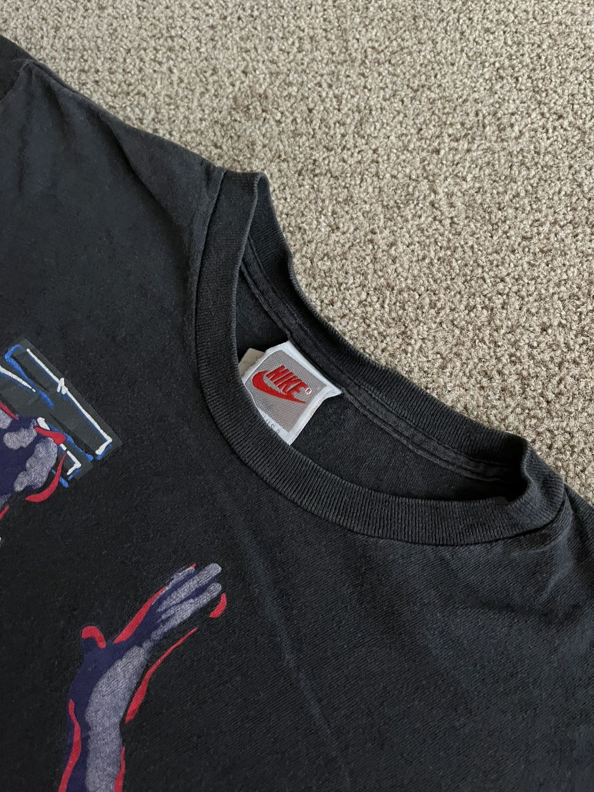 Nike Vintage Nike 1990s Micheal Jordan 23 Graphic Tee Size US S / EU 44-46 / 1 - 4 Thumbnail