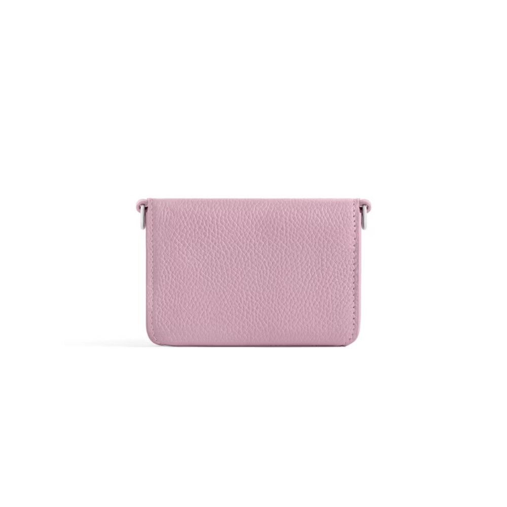 Balenciaga o1tr1nto0326 Size: OS / Cash Mini Wallet On Chain in Pink Size ONE SIZE - 3 Thumbnail