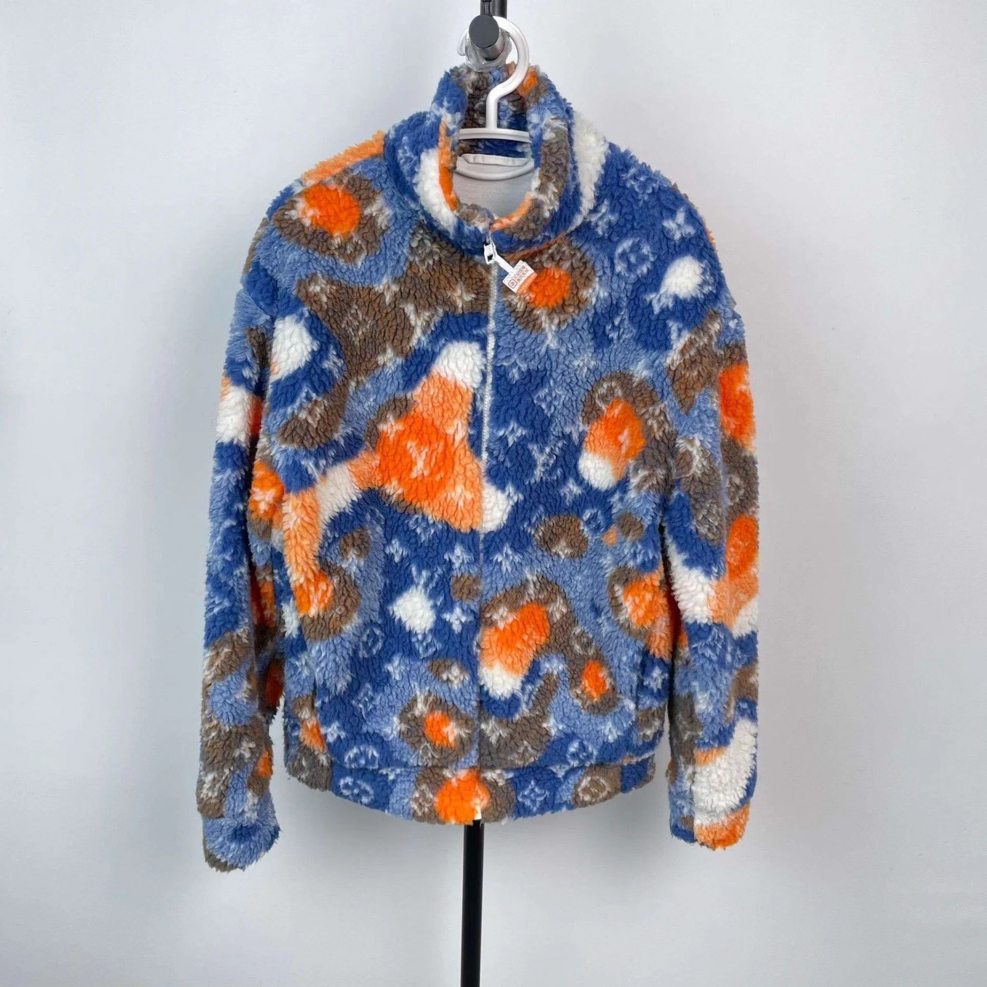 Louis Vuitton LV Plush Teddy Coat Multicolor All Over Print M 23 Size US M / EU 48-50 / 2 - 1 Thumbnail